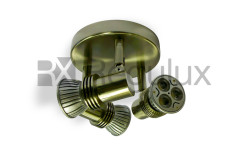 SMS3 Surface Mount 3x Spot 50W Max GU10 (IP20 or IP44) SMS3GZ10 Surface Mount 3x Spot 50W Max GU10 (IP20 or IP44)