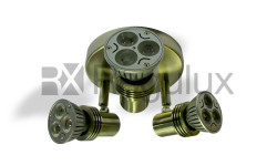 SMS3GZ10 Surface Mount 3x Spot 50W Max GU10 (IP20 or IP44) SMS3GZ10 Surface Mount 3x Spot 50W Max GU10 (IP20 or IP44)