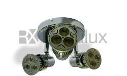 SMS3GZ10 Surface Mount 3x Spot 50W Max GU10 (IP20 or IP44) SMS3GZ10 Surface Mount 3x Spot 50W Max GU10 (IP20 or IP44)