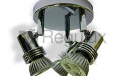 SMS3 Surface Mount 3x Spot 50W Max GU10 (IP20 or IP44) SMS3 Surface Mount 3x Spot 50W Max GU10 (IP20 or IP44)