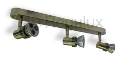  WBS3GZ10 Linear Bar Surface Mount 3x Spot 50W Max GU10