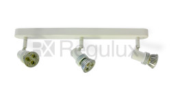  WBS3GZ10 Linear Bar Surface Mount 3x Spot 50W Max GU10