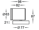 Technical Specification For Single Spot Copper MR16 35w MAX