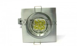 Fixed Diecast Aluminium Fire Rated Downlight Square Fixed Diecast Aluminium Fire Rated Downlight Square