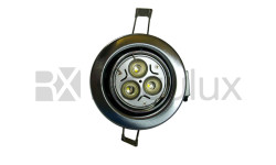 Tilt Pressed Steel Fire Rated Downlight in GU10
