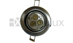 Tilt Pressed Steel Fire Rated Downlight in GU10