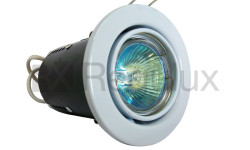 Tilt Pressed Steel Fire Rated Downlight in GU10