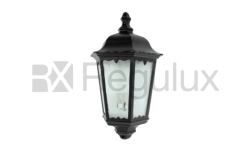  Victorian Cast Aluminium Outdoor Lantern Head Half Light
