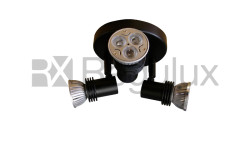 SMS3GZ10 Surface Mount 3x Spot 50W Max GU10 (IP20 or IP44) SMS3GZ10 Surface Mount 3x Spot 50W Max GU10 (IP20 or IP44)