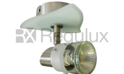  Stingray Diecast Single Spotlight with Glass Shade