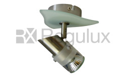  Stingray Diecast Single Spotlight with Glass Shade